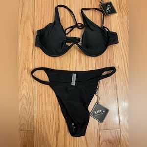 NEW black bikini with tags!